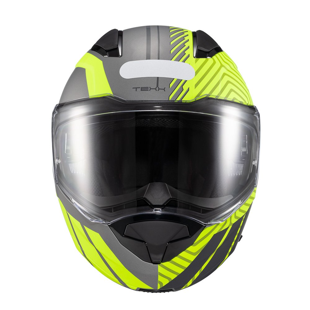 TEXX Capacete Escam Kratos Cyber Cinz Verd Fosc 61 - Unid