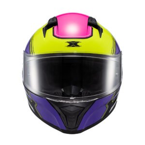 TEXX Capacete Fecha Raptor HORNET Verd Rox 62 - Unid