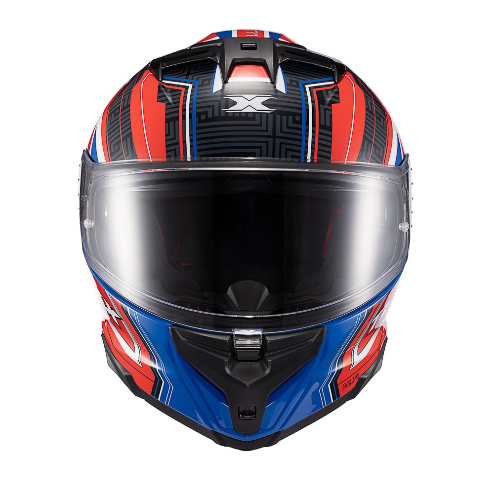 TEXX Capacete Fecha Kaiman Flag Uk Bril 56 - Unid