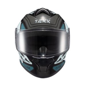TEXX Capacete Fechado Spihe Cube Azul Verde 56 - Unid