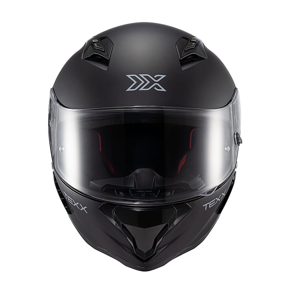 TEXX Capacete Fechado HUNTER Solido Preto Fosco 56 - Unid