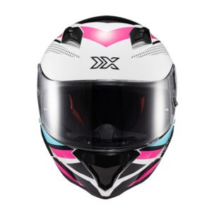 TEXX Capacete Fechado HUNTER Ark Preto Rosa 60 - Unid