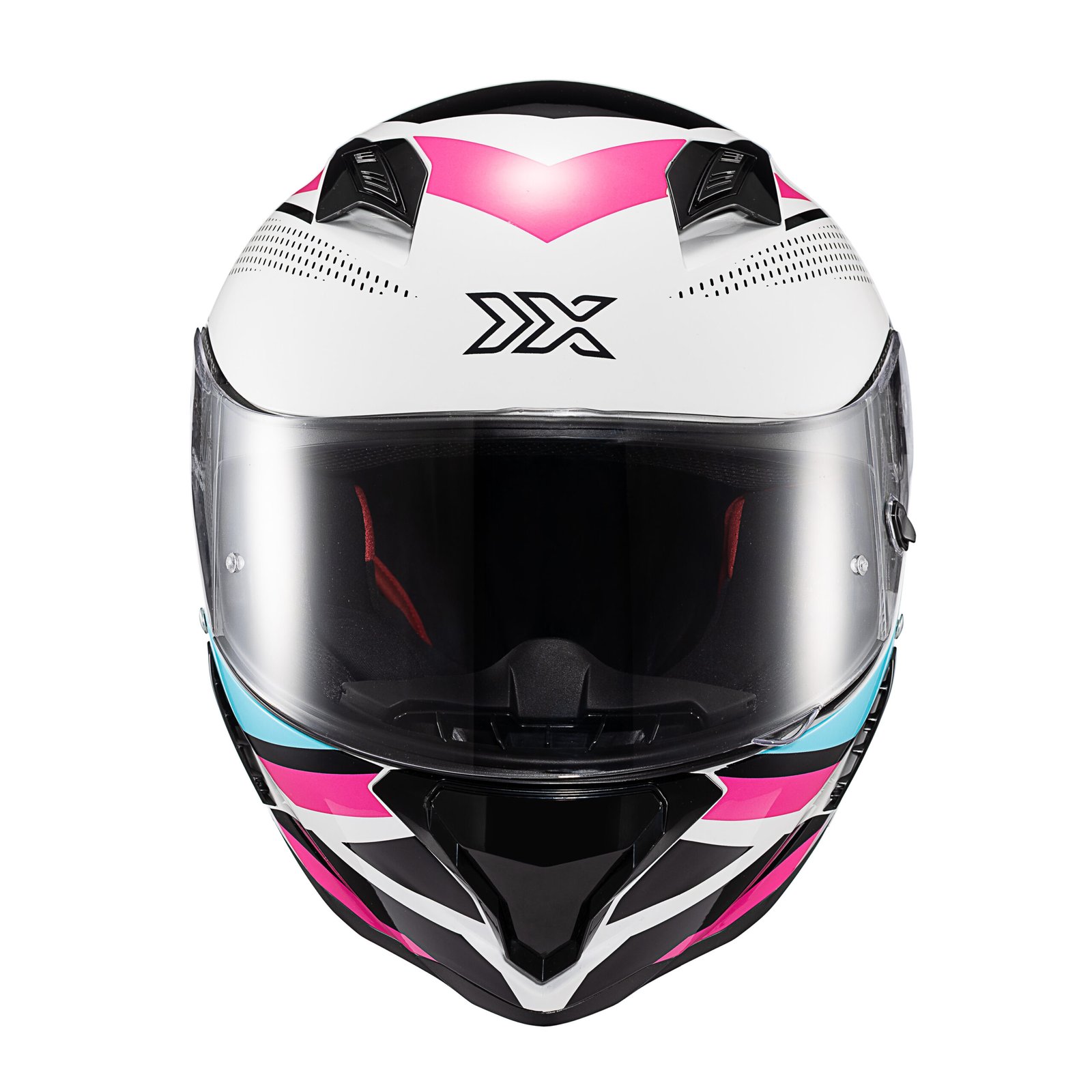 TEXX Capacete Fechado HUNTER Ark Preto Rosa 62 - Unid
