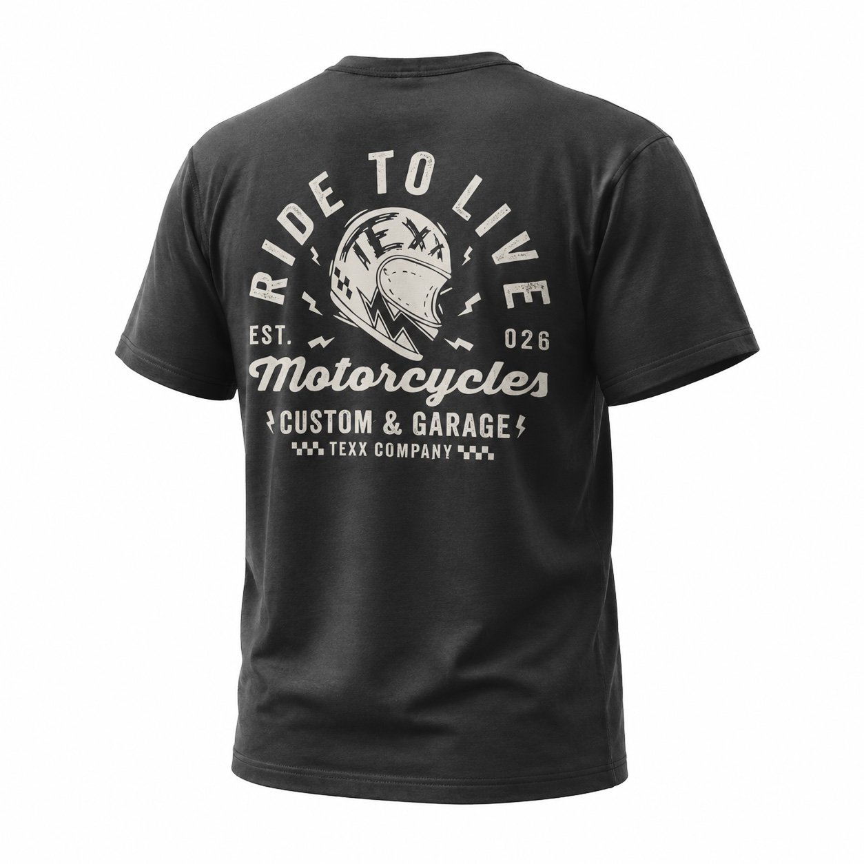TEXX Camiseta Garage Ride Preta M - Unid